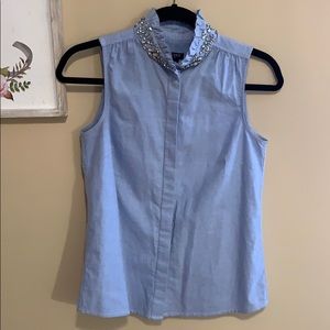 JCrew Embellished Top